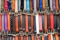 Coloured belts background