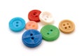 Coloured buttons