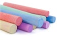 Coloured chalk sticks. Royalty Free Stock Photo