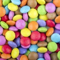 Coloured chocolate sweets Royalty Free Stock Photo