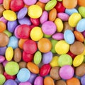 Coloured chocolate sweets Royalty Free Stock Photo