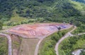 23 Coloured Earth in Vallee des Couleurs in Mauritius. National Park Royalty Free Stock Photo