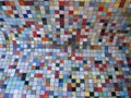 Coloured glass tiles Royalty Free Stock Photo