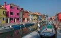 Coloured houses in Burano