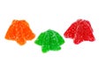Coloured jelly sweets Royalty Free Stock Photo