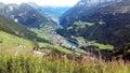 The mountains of valais in switzerland Royalty Free Stock Photo