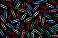 Coloured paperclips