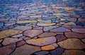 Coloured Pavement in Iceland