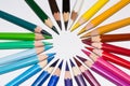 Coloured pencils Royalty Free Stock Photo