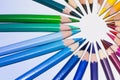 Coloured pencils Royalty Free Stock Photo