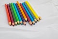 Coloured pencils rainbow - back to school