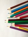 Coloured pencils