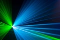 Colourful abstract Laserlight Background with space for text or Royalty Free Stock Photo