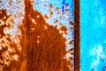 Colourful abstract Rust patterns very suitable as a background Royalty Free Stock Photo