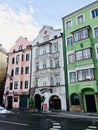 The Colourful Apartment Buildings Of Innsbruck