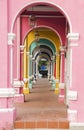 Colourful arches