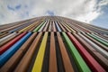 Colourful Architecture at Clarence Dock in Leeds Royalty Free Stock Photo