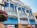 Colourful Art Deco Buildings, Plovdiv, Bulgaria