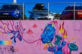 Colourful Graffiti Art, Bondi Beach, Australia