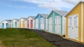 Colourful Beach huts Royalty Free Stock Photo