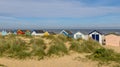 Colourful Beach Huts Royalty Free Stock Photo