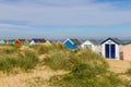 Colourful Beach Huts Royalty Free Stock Photo