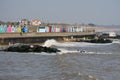 Colourful Beach Huts, Southwold, Suffolk, England Royalty Free Stock Photo