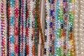 Colourful bead necklace