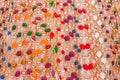 Colourful bead necklace