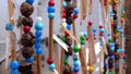 Colourful beads celebration ornamentals