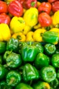 Colourful bell peppers Royalty Free Stock Photo