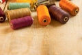 Colourful bobbins Royalty Free Stock Photo