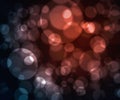 Colourful bokeh background