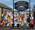 Boston waterboat marina entrance