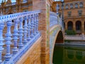 Colourful Bridge in Seville, Spain Royalty Free Stock Photo