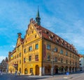 Colourful building of town hall in Ulm, Germany Royalty Free Stock Photo