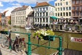 Colourful Buildings. Ghent. Belgium