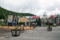 Colourful buildings of Mont Tremblant 2