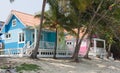 Colourful bungalows