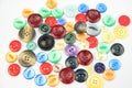 Colourful buttons Royalty Free Stock Photo