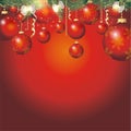 Colourful christmas background