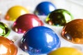 Colourful Christmas Balls Royalty Free Stock Photo