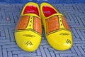 Colourful clogs in the netherlands Royalty Free Stock Photo
