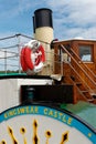 The Kingswear Castle steam boat Dartmouth Devon England UK Royalty Free Stock Photo