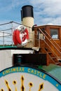 The Kingswear Castle steam boat Dartmouth Devon England UK