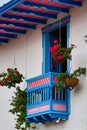 Colourful colonial architecture