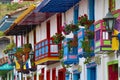 Colourful colonial architecture Royalty Free Stock Photo