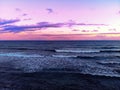 Colourful colorful sunset in the Caribbean