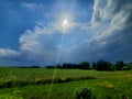 Colourful Countryside in Waterloo Region Royalty Free Stock Photo