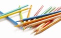 Colourful crayons Royalty Free Stock Photo